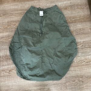 Free People Willow Poplin Maxi Skirt